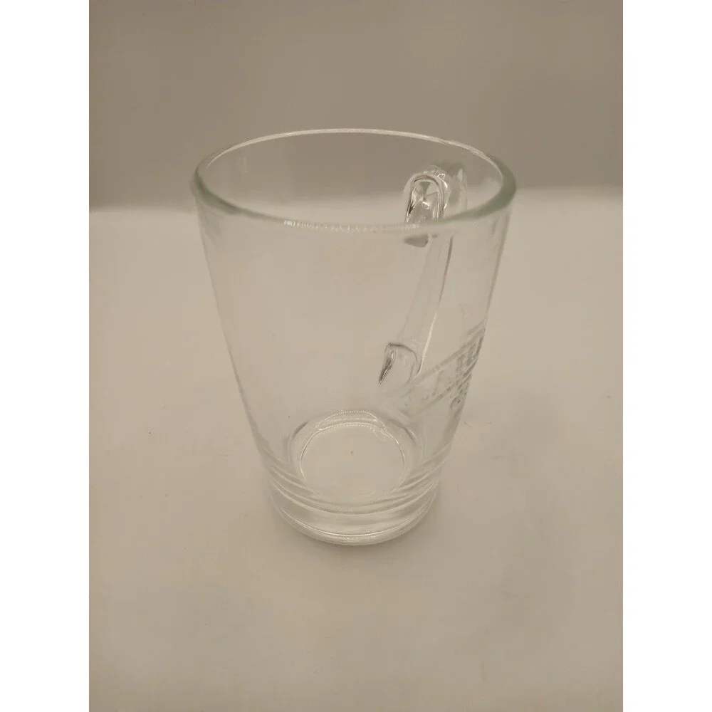 Bailey's Irish Cream Clear Glass Coffee Mug 10 oz EUC